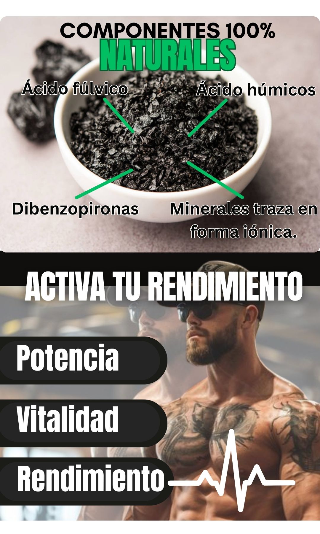 Shilajit Premium - Extracto resina HIMALAYA, Incrementa fuerza y potencial