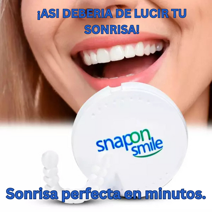 Carillas Dentales Premium ® Snap-On Smile - Perfecto para muecos & dientes amarillos