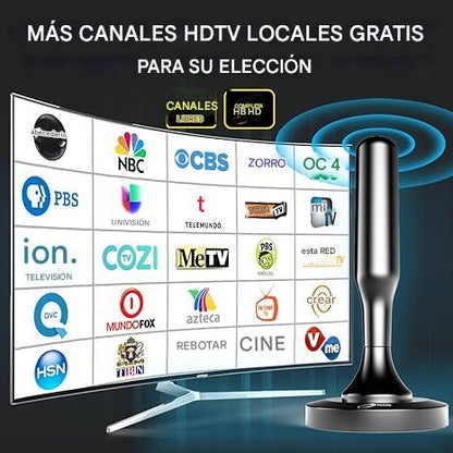 Antena Premium TDT - Sin subscripciones, con canales HD