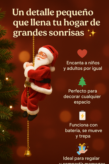 Decoración sube y baja Papá Noel - 🎁Pide hoy y participa por bono de 200.000🎁