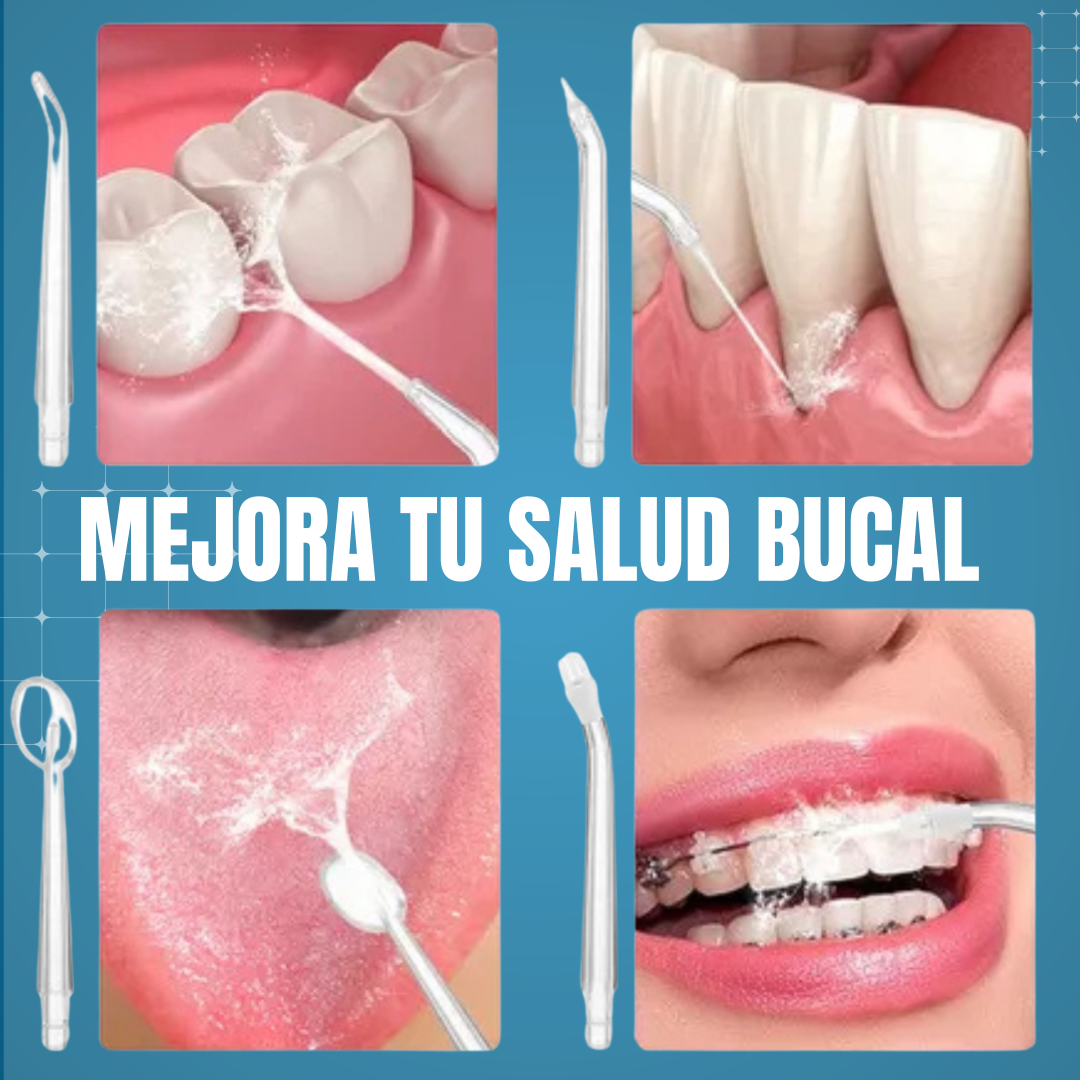 Irrigador Dental Inteligente, transforma tu rutina bucal 🔥Solo por hoy 50% de Descuento🔥